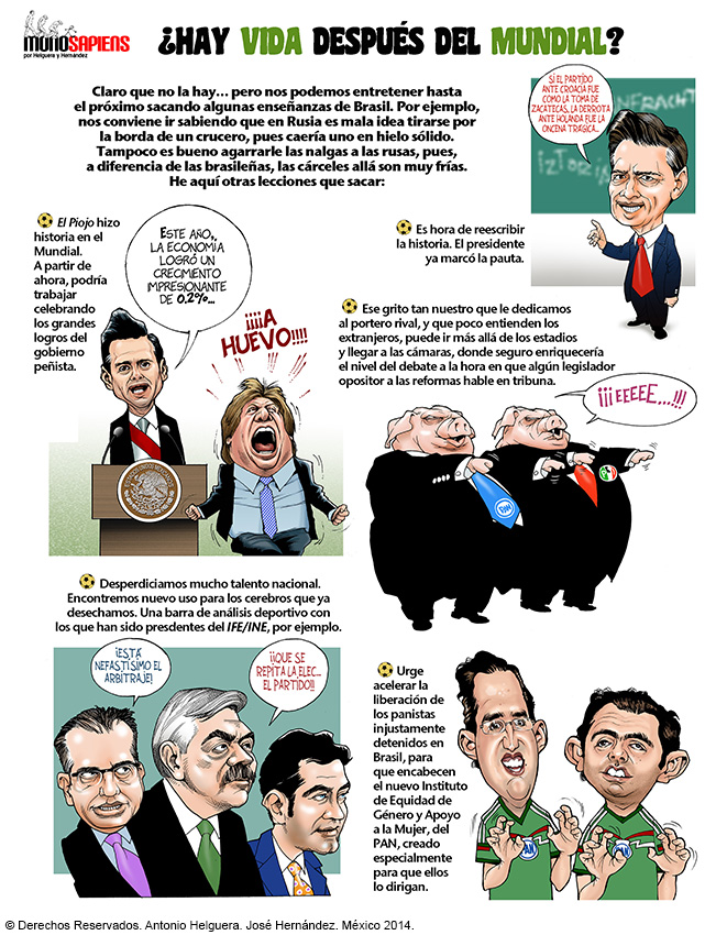 ¿Hay vida después del mundial? Domingo 6 de julio de 2014